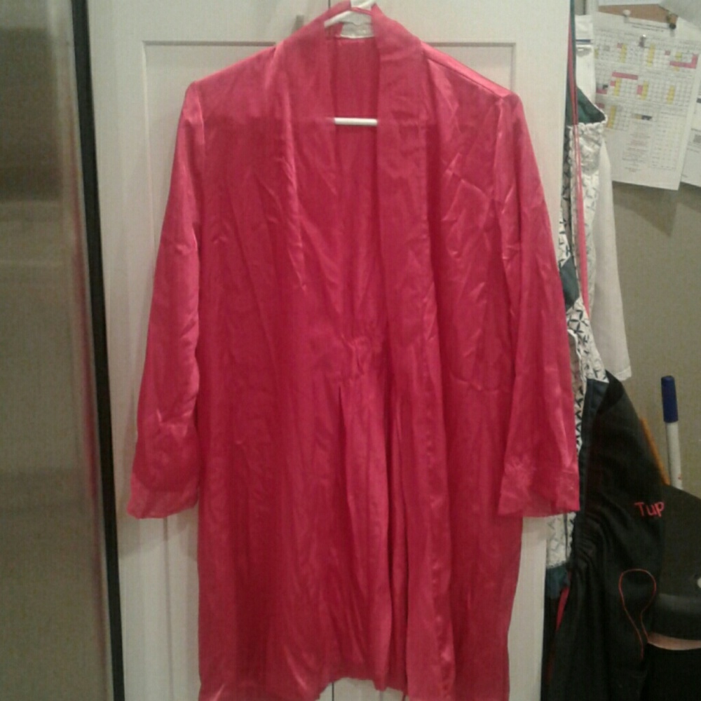 Silk robe
